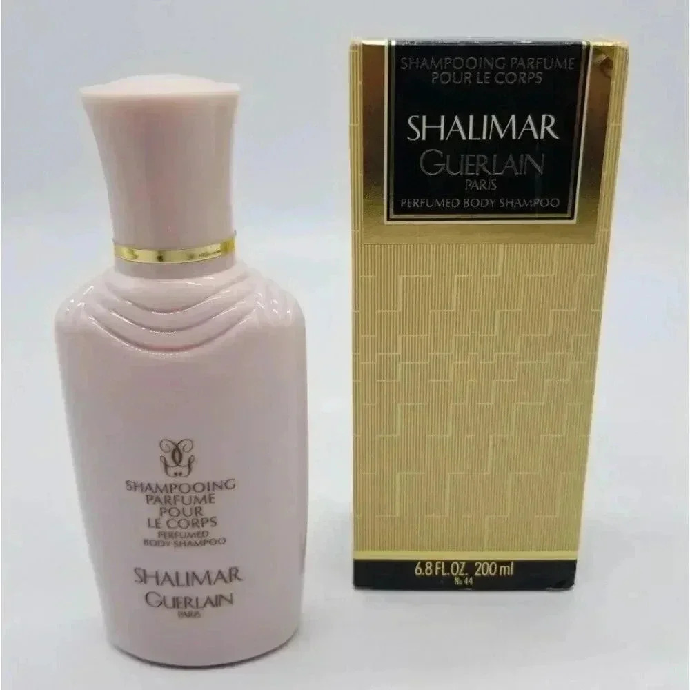 Shalimar Guerlain 1983 Vintage Perfumed Body Shampoo Wash 6.8oz /200 ml RARE